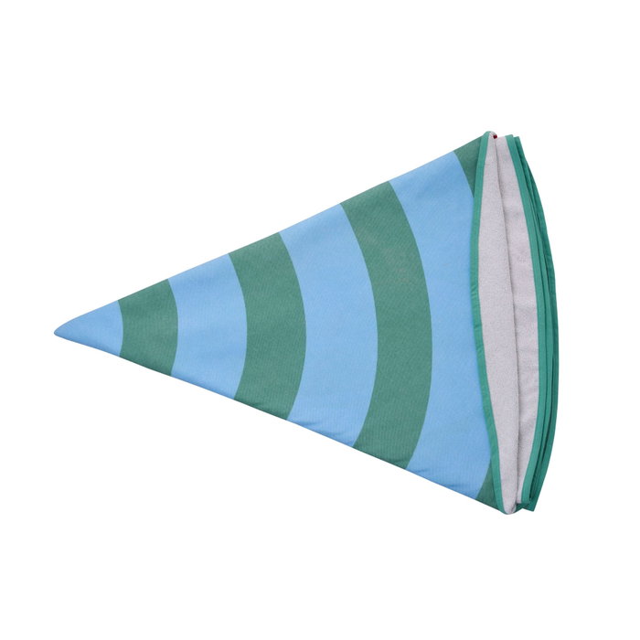 Mijolnir Toalla de Playa Fouta Verde y Azul Mijolnir Toalla de Playa Fouta Verde y Azul
